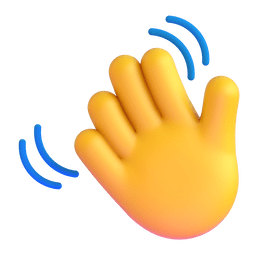 waving hand